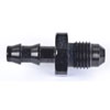 AN to Hose Barb Straight Adapter Fitting [-4 AN Male to 1/4 in. Hose, Black] - image 3