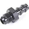 AN to Hose Barb Straight Adapter Fitting [-6 AN Male to 3/8 in. Hose, Black] - image 2