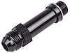Dry Sump Oil Pump Adapter Fitting for GM LS & LT Engines [16 mm x 1.5 to -8 AN, Black] - image 1