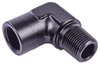 NPT to NPT 90-Degree Adapter Fitting [3/8 in. NPT Male to 3/8 in. NPT Female, Black] - image 3