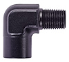 NPT to NPT 90-Degree Adapter Fitting [1/4 in. NPT Male to 1/4 in. NPT Female, Black] - image 1