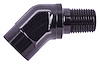 NPT to NPT Adapter Fitting, 45 degree [1/8 in. NPT Male to 1/8 in. NPT Female, Black] - image 1