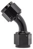 Black -8 AN 45 degree Swivel Coupler - image 2