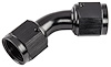 Black -10 AN 45 degree Swivel Coupler - image 1