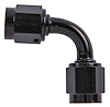 Black -3 AN 90 degree Swivel Coupler - image 1