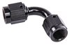 Black -3 AN 90 degree Swivel Coupler - image 2