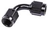 Black -3 AN 90 degree Swivel Coupler - image 3