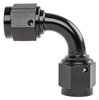 Black -6 AN 90 degree Swivel Coupler - image 2