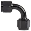 Black -8 AN 90 degree Swivel Coupler - image 2