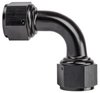 Black -12 AN 90 degree Swivel Coupler - image 2