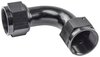 Black -16 AN 90 degree Swivel Coupler - image 2