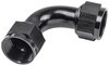 Black -16 AN 90 degree Swivel Coupler - image 3
