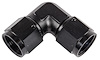Black -10 AN 90 degree Swivel Coupler Low Profile - image 1