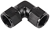 Black -12 AN 90 degree Swivel Coupler Low Profile - image 1