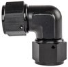 Black -12 AN 90 degree Swivel Coupler Low Profile - image 2