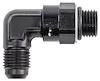 AN Port Adapter Fitting 90 degree -6 AN port (9/16 in.-18 Thread) to -6 AN hose - image 1