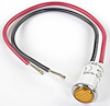 1/2" LED Indicator Amber - image 1