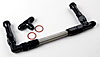 Dual Feed Fuel Line Kit for Holley 4150 Carburetors [-8 AN, Black] - image 2