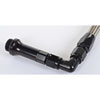Dual Feed Fuel Line Kit for Holley Ultra HP Aluminum Carburetors [-6 AN, Black] - image 3