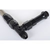 Dual Feed Fuel Line (Fuel Log) Kit for Holley Ultra HP Aluminum 4150 Carburetors [-8 AN, Black] - image 2