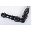 Dual Feed Fuel Line (Fuel Log) Kit for Holley Ultra HP Aluminum 4150 Carburetors [-8 AN, Black] - image 3