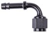 AN to 90-Degree Hose Barb Adapter Fitting [-4 AN Female to 1/4 in. I.D. Hose, Black] - image 2