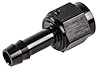 AN to Straight Hose Barb Adapter Fitting [-6 AN Female to 5/16 in. I.D. Hose, Black] - image 1
