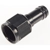 AN to Straight Hose Barb Adapter Fitting [-8AN Female to 1/2 in. I.D. Hose, Black] - image 2