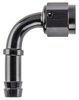 AN to 90-Degree Hose Barb Adapter Fitting [-6 AN Female to 5/16 in. I.D. Hose, Black] - image 2