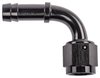 AN to 90-Degree Hose Barb Adapter Fitting [-6 AN Female to 3/8 in. I.D. Hose, Black] - image 2