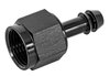 AN to Straight Hose Barb Adapter Fitting [-8 AN Female to 5/16 in. I.D. Hose, Black] - image 3