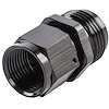 AN Female Swivel to Male Expander Fitting [-10 AN Female to -12 AN Male, Black Hard Anodized] - image 1