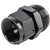 AN Female Swivel to Male Expander Fitting [-16 AN Female to -20 AN Male, Black Hard Anodized] - image 1