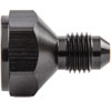 AN Female to Male Reducer Fitting [-6 AN Female to -4 AN Male, Black Hard Anodized] - image 2