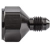 AN Female to Male Reducer Fitting [-8 AN Female to -4 AN Male, Black Hard Anodized] - image 2