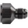AN Female to Male Reducer Fitting [-8 AN Female to -6 AN Male, Black Hard Anodized] - image 2