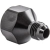 AN Female to Male Reducer Fitting [-10 AN Female to -6 AN Male, Black Hard Anodized] - image 3
