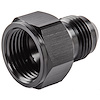 AN Female to Male Reducer Fitting [-10 AN Female to -8 AN Male, Black Hard Anodized] - image 1