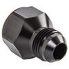 AN Female to Male Reducer Fitting [-10 AN Female to -8 AN Male, Black Hard Anodized] - image 3
