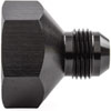 AN Female to Male Reducer Fitting [-12 AN Female to -8 AN Male, Black Hard Anodized] - image 2