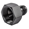 AN Female to Male Reducer Fitting [-16 AN Female to -10 AN Male, Black Hard Anodized] - image 1