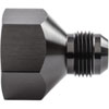AN Female to Male Reducer Fitting [-16 AN Female to -10 AN Male, Black Hard Anodized] - image 2