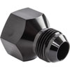 AN Female to Male Reducer Fitting [-16 AN Female to -12 AN Male, Black Hard Anodized] - image 3