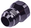 AN Female to Male Expander Fitting [-10 AN Female to -12 AN Male, Black Hard Anodized] - image 1