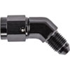 AN Female to AN Male 45-Degree Union [-3 AN Female Swivel to -3 AN Male, Black] - image 2