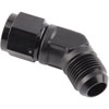 AN Female to AN Male 45-Degree Union [-10 AN Female Swivel to -10 AN Male, Black] - image 2