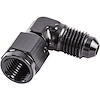 AN Female to AN Male 90-Degree Union [-4 AN Female Swivel to -4 AN Male, Black] - image 1