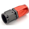 Red/Black Straight Max Flow Hose End -8AN - image 2