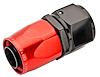 Red/Black Straight Max Flow Hose End -12AN - image 1