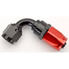 Red/Black 90° Max Flow Swivel Hose End -6AN - image 3